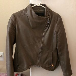 Lamb leather jacket
